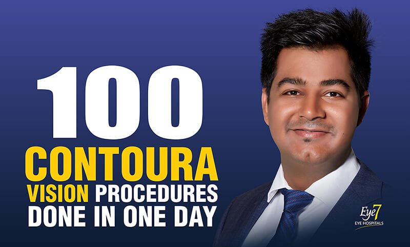 Dr. Rahil Chaudhary performed 100 Contoura Vision Procedures on 31-May-2022 at Eye7 Eye Hospital, Lajpat Nagar, India