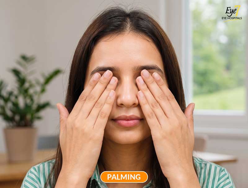 Palming Eye Exercise